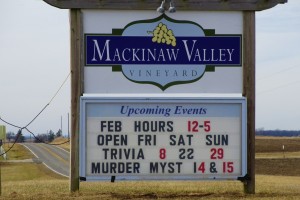 2020 Mackinaw Vally Winery Drive out