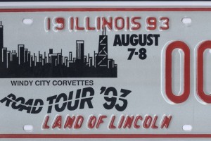 WCCI License Plates