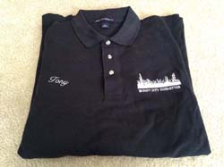 Traditional Black Club Shirt